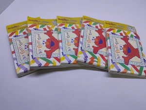 ELMO Party Invitations & Thank You Cards each pack 8 cards & envelopes Lot of 5 - Picture 1 of 3