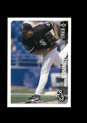 Roberto Hernandez 1996 Collector's Choice Baseball Card #96 Chicago White Sox - Image 1 of 2