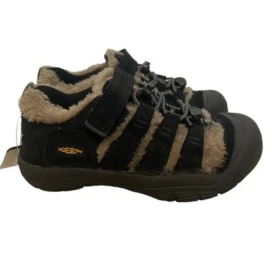 Keen Black Tan Big Kids’ Newport Shoes Size 2 NEW - Image 1 of 4