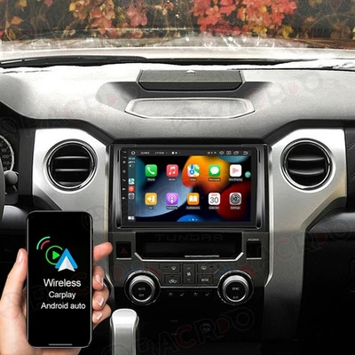 Radio estéreo de coche 9"" para Toyota Tundra 2014-2021 Android 15 GPS WIFI BT CarPlay Foto 1 de 4