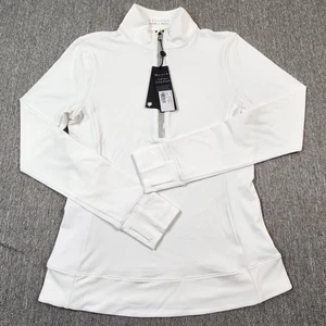 GREYSON Damen M Halley Quarter-Zip leicht sportlich arktisweiß - Bild 1 von 16