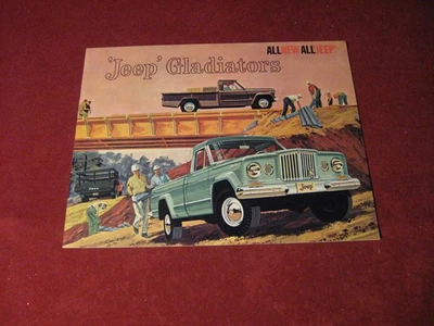 1962 Jeep Willys Gladiator Pickup Truck Sales Brochure Booklet Catalog Original - Image 1 of 4