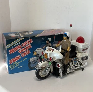 Son Ai Toys Jumbo Cycle Police Motor Cycle Battery Operated, Siren, Lights - Picture 1 of 24