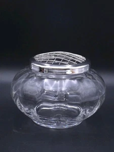 Dartington Crystal Large Rose Bowl Rosa Collection New with Box - Picture 1 of 8