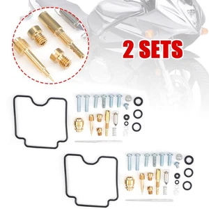 2 Set Carburetor Rebuild Repair Kit For Suzuki GS500F 2004-2009 GS 500 F - Picture 1 of 16