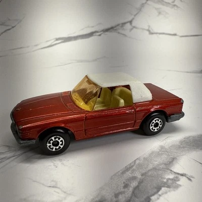 Matchbox Lesney Superfast 6 Mercedes 350SL Tourer bronze, 5 arch wheels, nmint! - Image 1 of 4