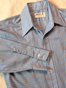 Vintage 60s Button Up Mach II Arrow Sanforized Union Made Size Medium Classic - Bild 1 von 7
