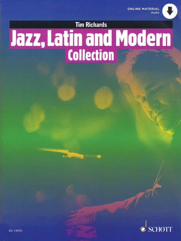 Jazz Latin and Modern Collection for Piano Sheet Music Tim Richards Book & Audio - Image 1 of 1