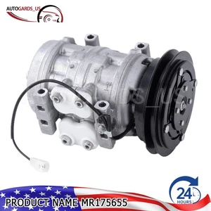 New AC Compressor CSA201A148 447200-7744 MR175655 For Mitsubishi Delica 4D56 - Picture 1 of 14