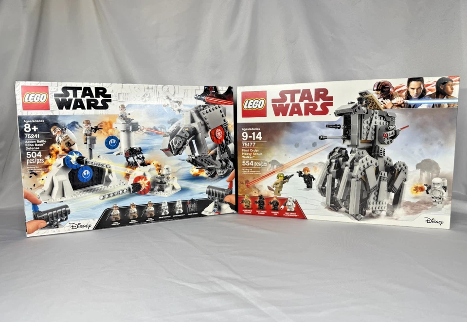 Lego Star Wars: Echo Base Defense (75241) + First Order Scout Walker (75177) Novo - Imagem 1 de 4