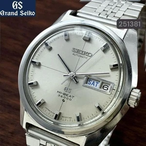 Seiko Grand Hi Beat 6146 8000 Automatic Mens Watch 36000 Vintage 1969 Japan - Picture 1 of 10