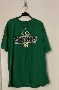 New York Yankees Majestic T-Shirt St. Patrick’s Day Grün 3XL - Bild 1 von 4