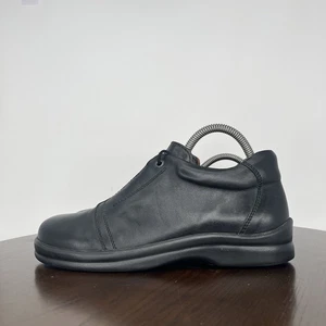 Birkenstock  Footprints Shoes Women's 42 / 11-11.5 Black Leather Comfort Sneaker - Picture 1 of 19