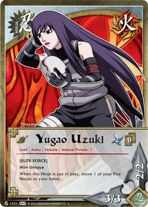 Yugao Uzuki - N-1221 - Uncommon - 1st Edition - Foil Weapons of War NM/LP - Naru - Picture 1 of 1