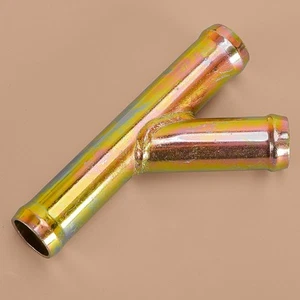 10mm 3/8" Y Wye In Heater Hose Fitting Adaptor Coolant Pipe Connector Adapter - Picture 1 of 4