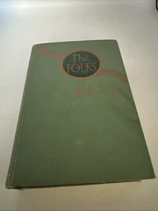 1934 The Folks by Ruth Suckow Novel 727 Pages, Illustrator Robert Ward Johnson - Imagen 1 de 21