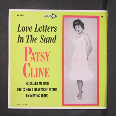 PATSY CLINE: love letters in the sand DECCA 7" EP 45 RPM - Image 1 of 4