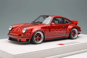 Make Up EML018P 1/18 Singer 911 DLS 2023 Red Model Car EIDOLON LIMITED - Picture 1 of 6