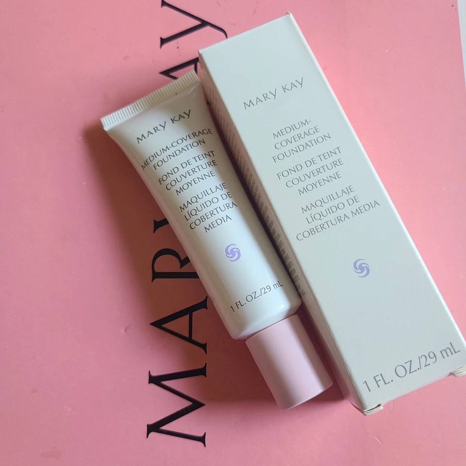 MARY KAY Medium-Coverage Foundation Bronze 504 Liquid 1 fl. oz. 357200 NIB - Image 1 of 4