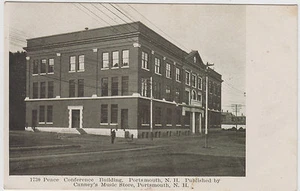 Peace Conference Building, Portsmouth NH UDB Postcard - Picture 1 of 2