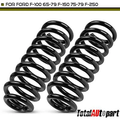 2 piezas muelles helicoidales para Ford F-100 1965-1979 F-150 1975-1979 F-250 1965-1979 delanteros Foto 1 de 4