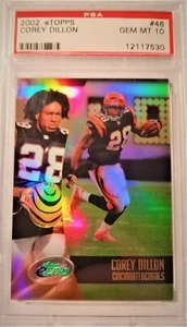 Lote de 2 tarjetas de fútbol PSA GEM MT10: Dillion y Maroney - Imagen 1 de 4