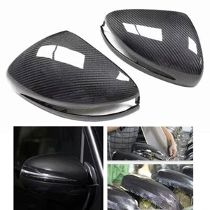 Real Carbon fiber Mirror Cover replacement Fit For Mercedes Benz W464 G Class - Picture 1 of 9
