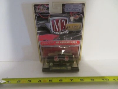 Máquinas M2 Auto-Thentics lanzamiento 05 1957 DeSoto Fireflite negro 1:64 2008 nuevo en paquete Foto 1 de 4