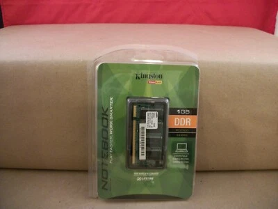 New Kingston NoteBook 1GB DDR PC2700 333MHz Ram - KVR333SO/1GR - Image 1 of 2