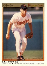 1991 OPC O-Pee-Chee Premier Baseball #100 Cal Ripken Baltimore Orioles