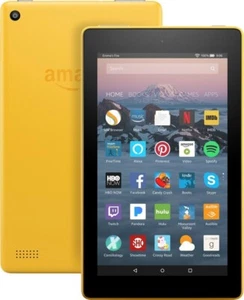 Amazon Fire 7 7th Gen 16GB Canary Yellow - Picture 1 of 1