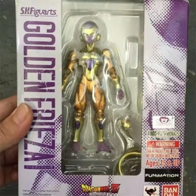 万代 S.H.Figuarts 龙珠金色 Freeza Frieza 可动人偶 SHF 玩具礼物 — 第 1/3 张图片