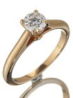 CARTIER K18PG 1895 Solitaire Ring Diamond 0.40ct #T049