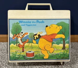 Reproductor de discos vintage Sears, Roebuck Winnie the Pooh & Tigger, Too - solo piezas - Imagen 1 de 18