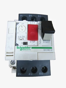 🔥SCHNEIDER TELEMECANIQUE 4-6.3A MOTOR CONTROLLER DISCONNECT 5 HP GV2ME10 GVAN11 - Picture 1 of 9