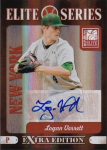 2011 Elite Extra Edition Elite Series Rookie Auto #13 - Logan Verrett [145/199] - Picture 1 of 2