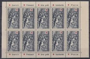 FEUILLET DES 10 TIMBRES N° 938 a  NEUF ** GOMME SANS CHARNIERE DU CARNET N° 2001 - Picture 1 of 2