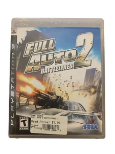 Full Auto 2: Battlelines (Sony PlayStation 3, 2006) CIB Complete - Picture 1 of 4