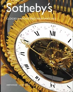 Relojes, relojes y relojes de pulsera de Sotheby's, catálogo de mayo de 2003 de Ámsterdam - Imagen 1 de 9