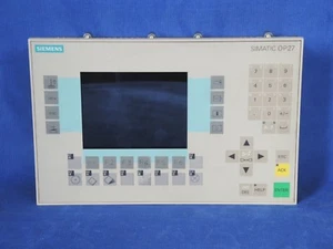 Siemens SIMATIC OP27 6AV3627-1JK00-0AX00 Operator Panel - Picture 1 of 6