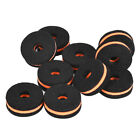 10 X Cymbal Stand Felt 35mm Black Orange Cymbal Protection Sleeve Replace SG5