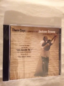 JACKSON BROWNE CD NEW & SEALED "These Days: a conversation with JACKSON BROWNE" - Foto 1 di 4