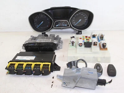 Centralina motore immobilizzatore ECU Ford Focus 3 III MK3 1.0 Ecoboost M1DA 92kW - Immagine 1 di 4