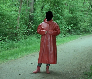 Guy Cotten Regenmantel PVC Mantel Rubber Gummi Raincoat Friesennerz Coat Oilskin - Bild 1 von 20