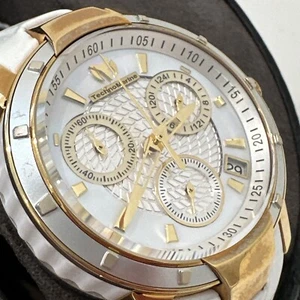 TechnoMarine Women's TM-615002 UF6 38mm Gold Watch Sapphire Crystal MSRP $890 - Picture 1 of 24