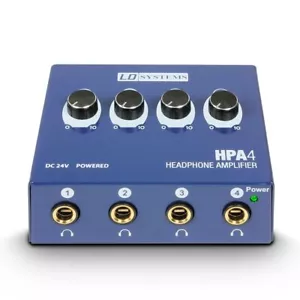 LD Systems HPA 4 Kopfhörerverstärker, 4-Kanal - Bild 1 von 3