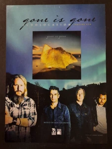 GONE IS GONE "Echolocation" Rise Records Mastodon ~ Magazine Print/Promo Ad 2017 - Picture 1 of 1