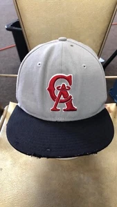 California Angels New Era 59 Fifty Cooperstown Collection Fitted Hat 7 5/8 - Picture 1 of 8