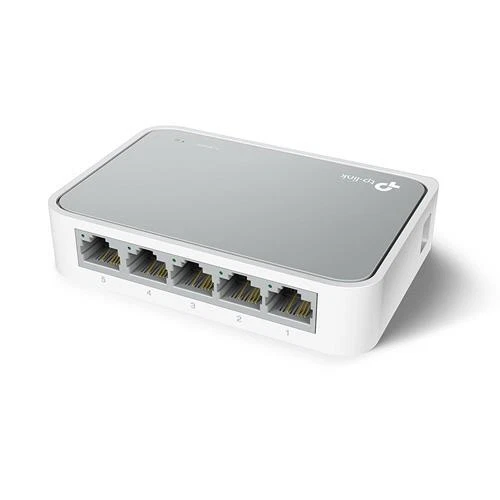 SWITCH 5 PORTE RJ45 LAN ETHERNET CAVO DI RETE 10/100 M TP-LINK TL-SF1005D - Immagine 1 di 1