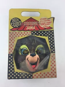 Ben Cooper Teddy Bear Halloween Costume ~ 60s ~ Size 3-5 ~ w/ Original Box - Picture 1 of 6
